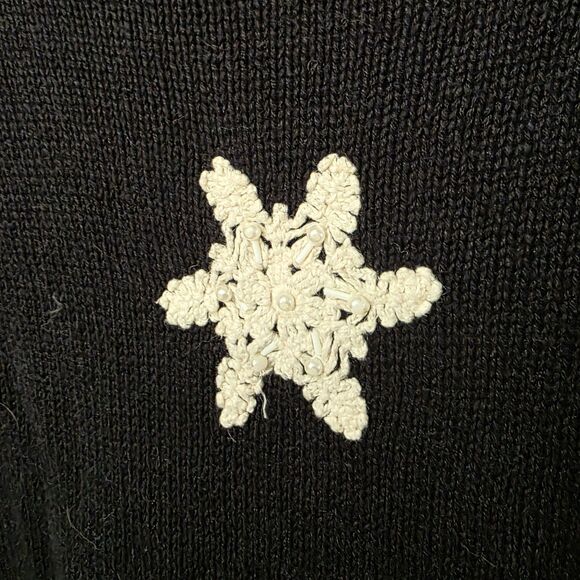 Vintage Bobbie Brooks Christmas Sweater Vest Size Small Holiday Snowman - Picture 8 of 8